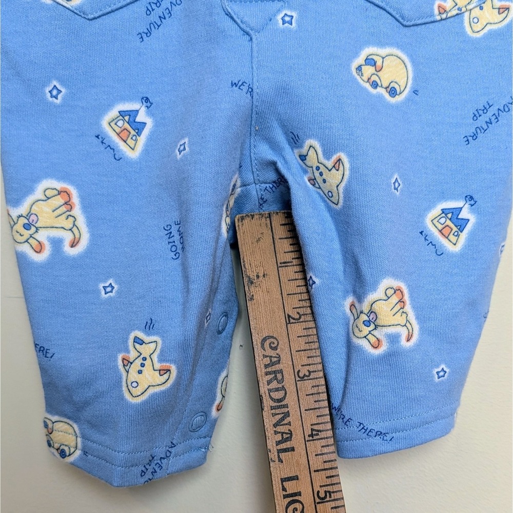 Vintage Carters Emu Namae 2000 Y2K Going Home Romper Footie One Piece 0-3 Months - Picture 7 of 8